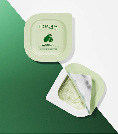 💡 ¡Haz Brillar Tu Piel con la Mascarilla Hidratante de Aguacate Bioaqua!