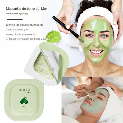 💡 ¡Haz Brillar Tu Piel con la Mascarilla Hidratante de Aguacate Bioaqua!